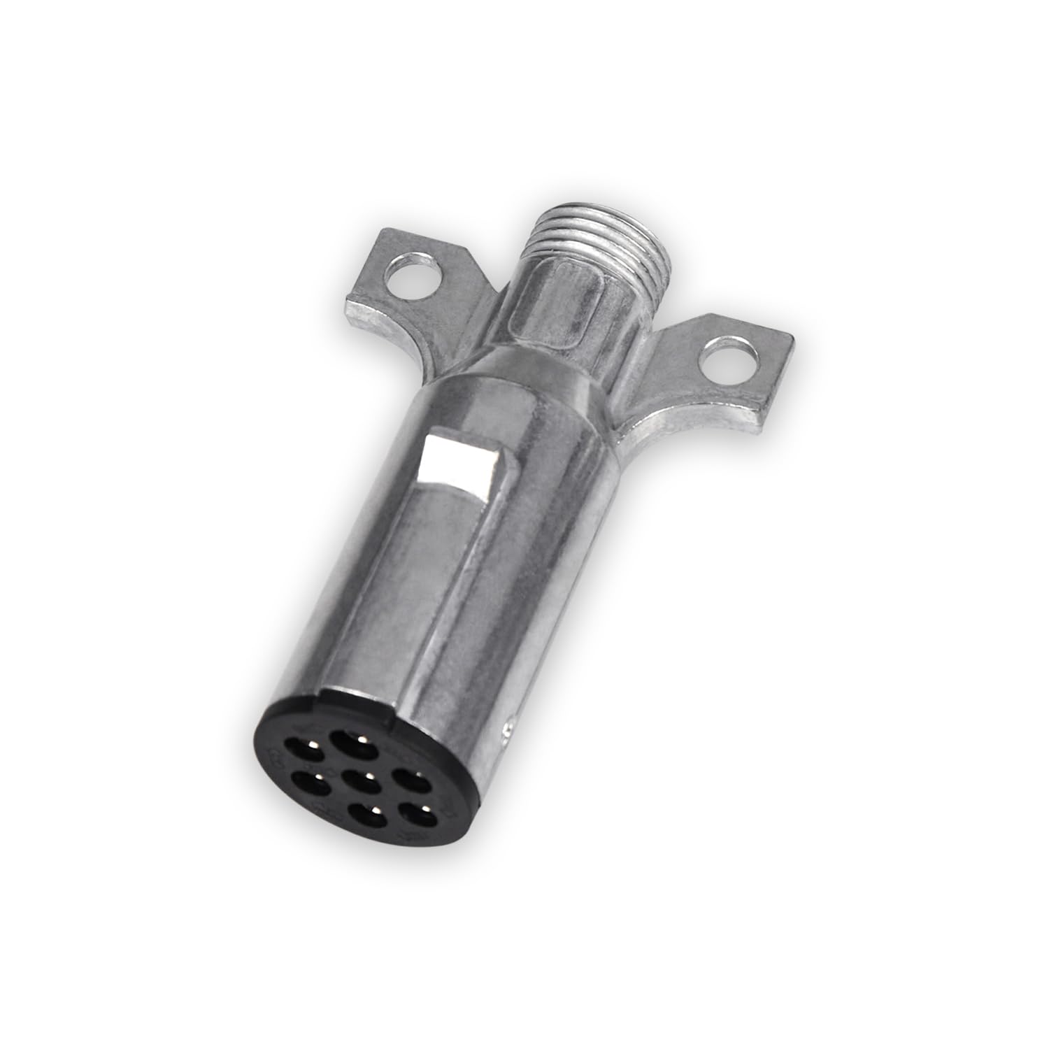 Conector de remolque redondo de 7 pines resistente - Enchufe de remolque de 7 vías - Enchufe de remolque para semirremolque