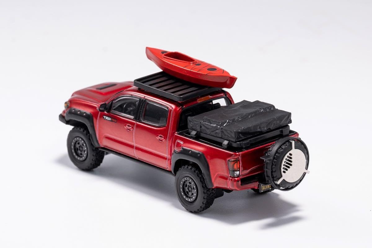 Amazon | 1/64 GCD ミニカー ミニカー TACOMA タコマ ピックアップ 赤