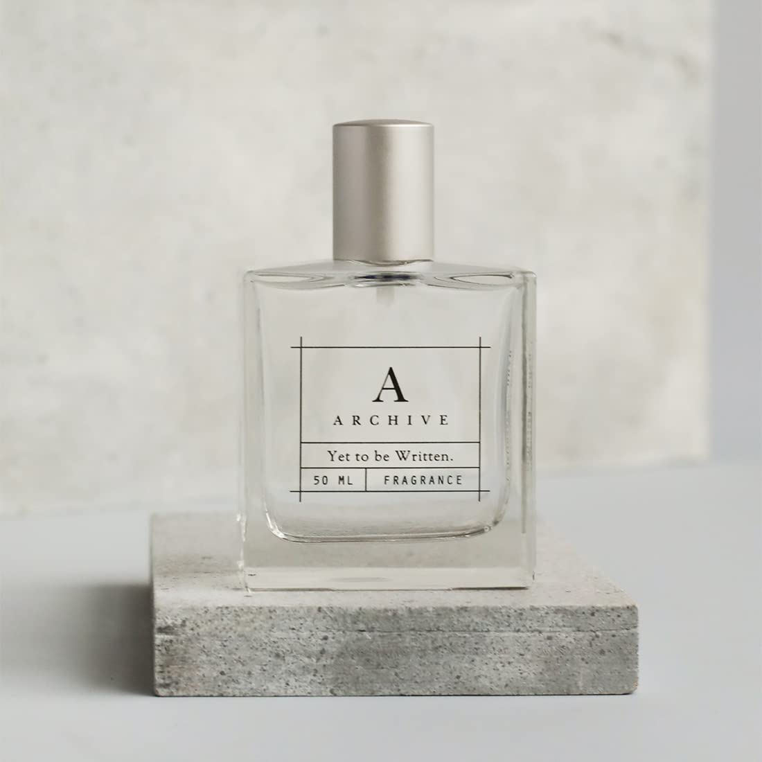 Archive Yet To Be Written Fragrance Captivating Aromatic Botanicals Aromatherapeutic Scent for Men or Women 50ML