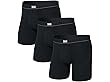 SAXX UNDERWEAR Essential Performance Mesh Boxer Brief Fly 3-Pack