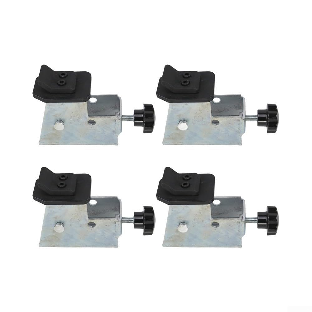Universelles Motorrad Reifenwechsel Adapter Set, | 4 Klemmbacken 44mm Backenbreite für Wuchtmaschine, Robustes Eisenzubehör mit Rutschfesten Pads für ATV Scooter für e-bike
