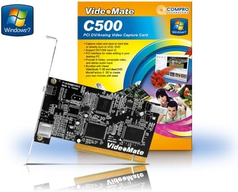 Compro C500 PCI DVI/Analogue Video Capture Card