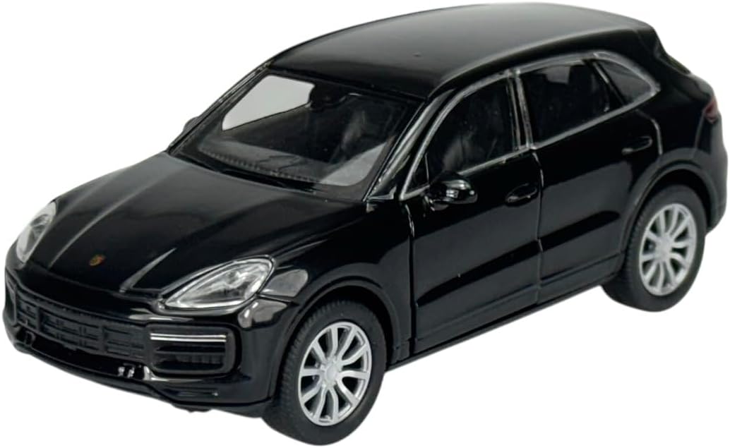 Welly model samochodu kompatybilny z Porsche Cayenne III PO536 czarny 3. generacja od 2017 1 34-1 39 metalowy model samochodu odlew w pudełku nowy