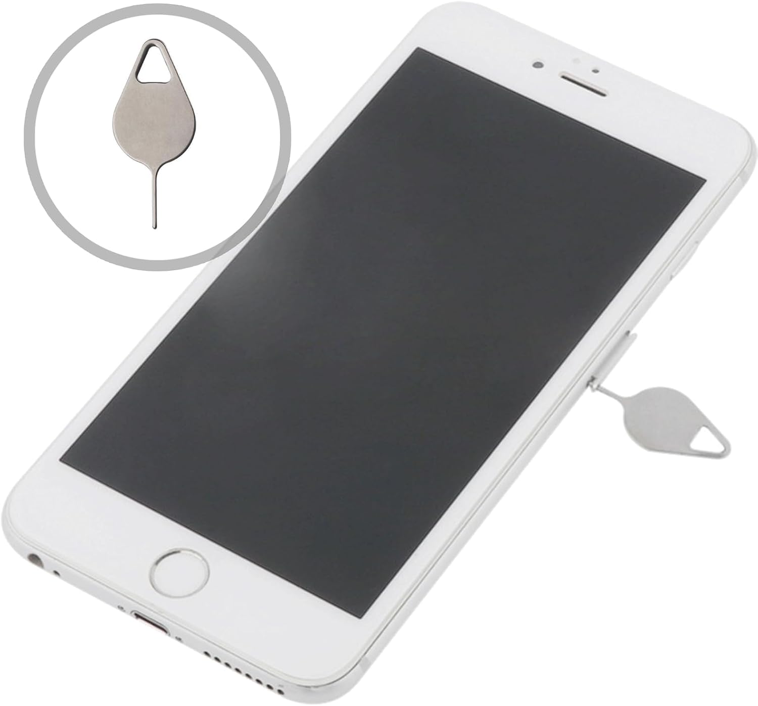 12PCS SIM Card Removal Openning Tools, Needle Opener Ejector, SIM Card Tray Eject Pins Compatible with All iPhone Apple iPad Samsung Galaxy HTC Smartphone Tablets. image 3
