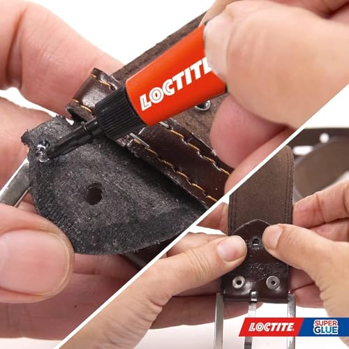 Loctite Mini Trio Power Gel, Strong Super Glue Gel for Repairs, All Purpose Adhesive for Flexible Materials, Easy to Use Clear Glue, 3 x 1g - Image 9