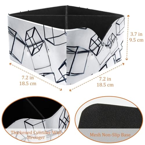 Organiseur de bureau porte-crayons gris avec 4 compartiments de tri