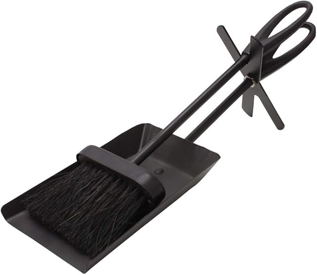 JVL Purbeck Hearth Iron Fireside Tidy Set