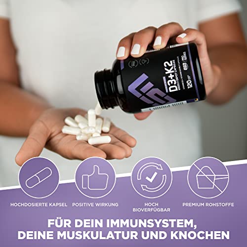 ESN-Vitamin-D3-K2-120-Kapseln-fur-Immunsystem-Knochen-und-Blutgewinnung-geprufte-Qualitat-vegan-made-in-Germany