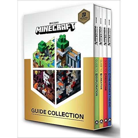 Minecraft: Guide Collection 4-Book Boxed Set: Exploration; Creative; Redstone; The Nether & the End Cover