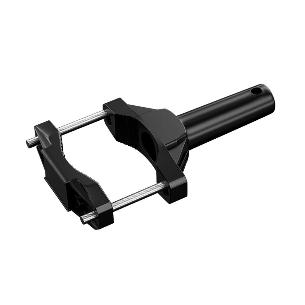 Beugel Clip Motorfiets externe koplampbevestigingsbeugel 18mm 20mm 22mm 24mm 25mm 26mm 28mm 30mm Spot mistlamp CNC-houderklem werklamp houder(2pcs Black