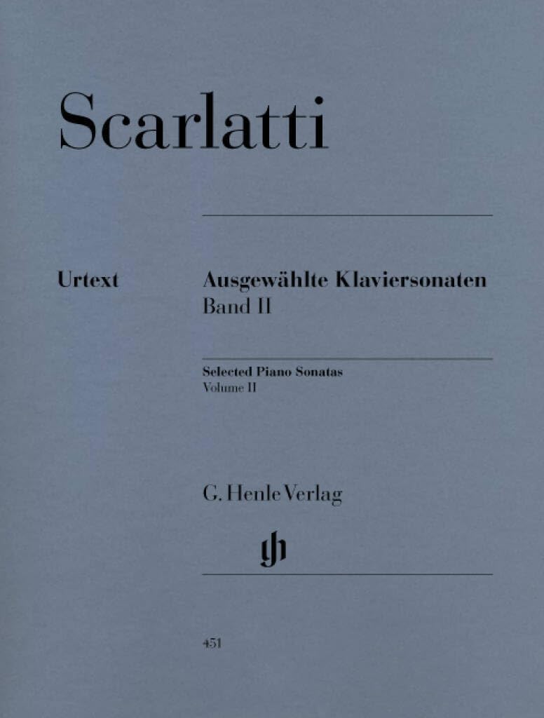 Selected Piano Sonatas Vol. 2 - piano - (HN 451) (Multilingual Edition)      Sheet music – January 9, 2009