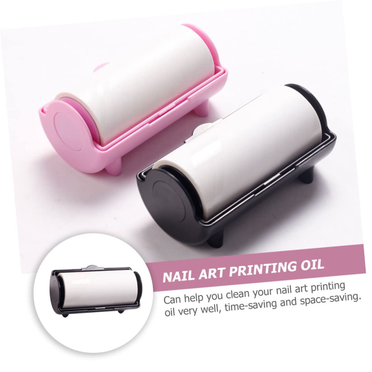 1roll Material Nail Art Tools Manicure Oil Cleaning Tool Portable Manicure Supply Nail Stamping Gel Remover