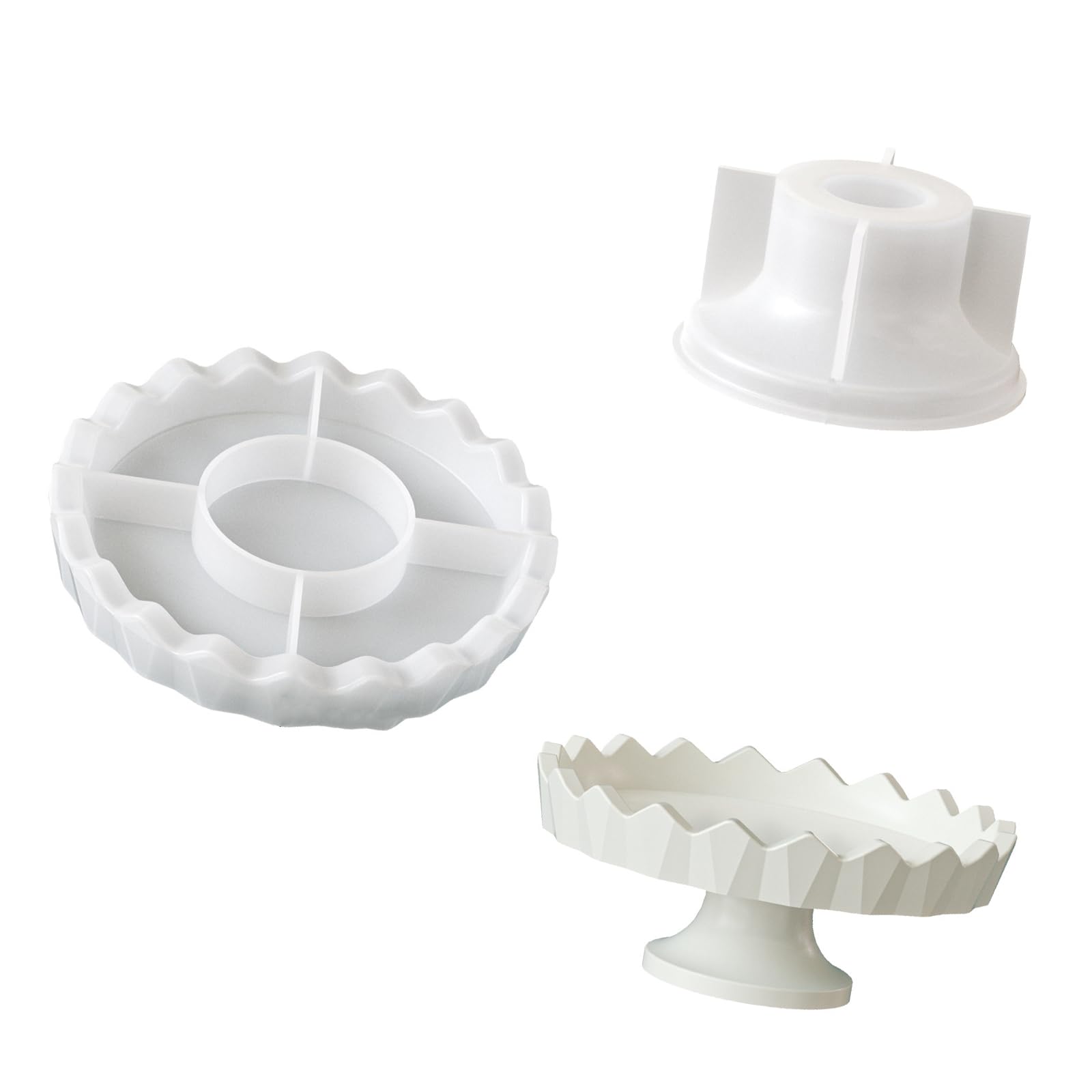 Stylish Embossed Silicone Serving Tray Food Safe for Home Decor Food Grade Silicone Tray