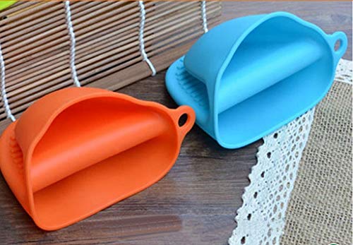 Taousa 70276 Silicone Pot Holder, Oven Mini Mitt, Cooking Pinch Grips, Kitchen Heat Resitant Solution, Set of 6 (3 pairs)