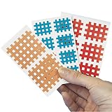Servoprax S8 ATC2B AQ Strip Gittertape, 20 x 6 Pflastern, 4 x 3 cm, blau