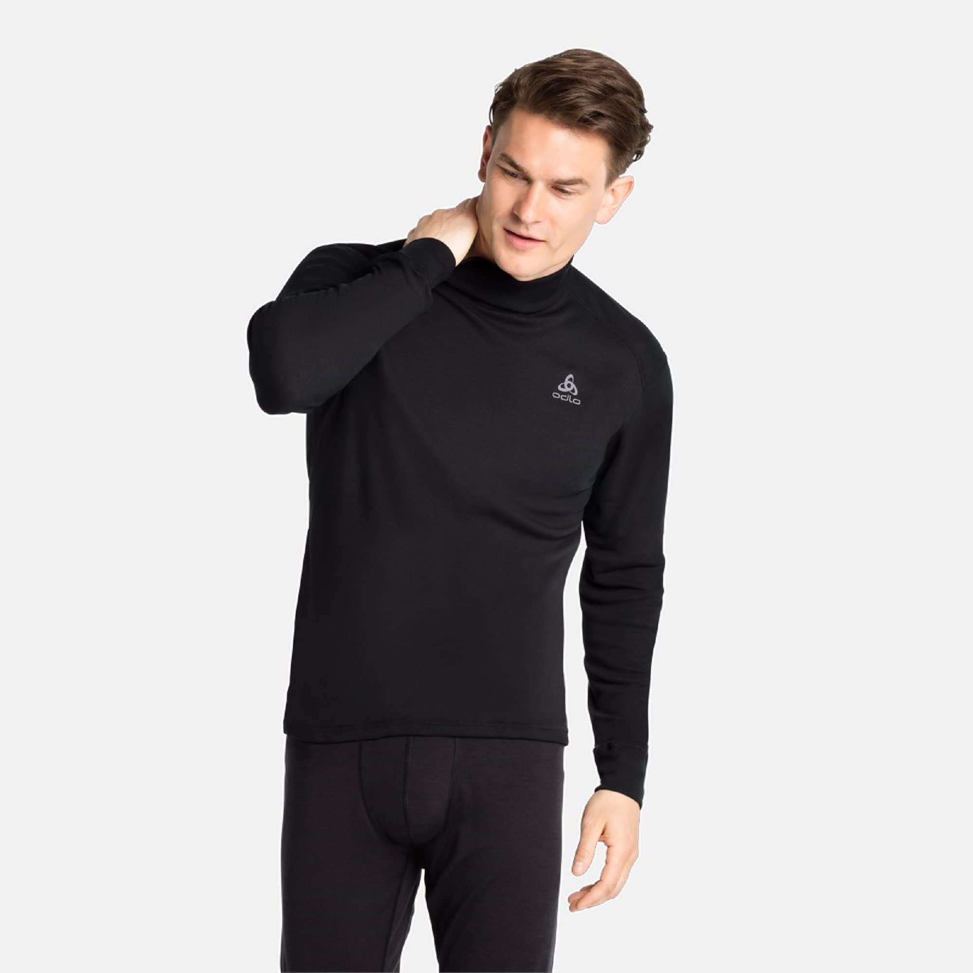 ODLO Męska Active Warm Eco Baselayer L/S Turtle Neck