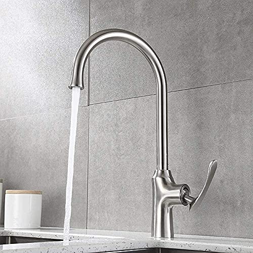 Robinet de cuisine mélangeur eau chaude froide pour évier moderne