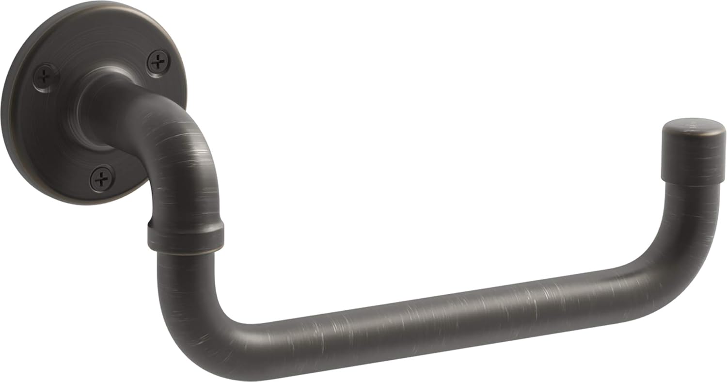 Kohler Worth 10 in. Towel Arm in Oil-Rubbed Bronze