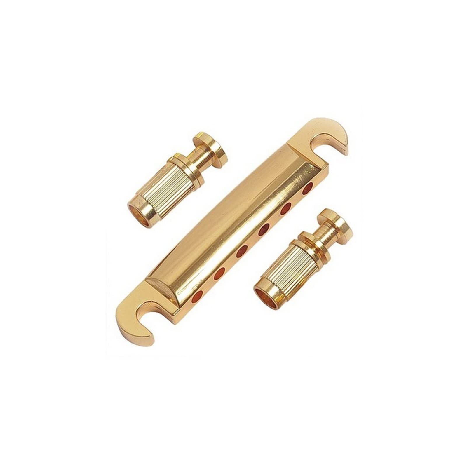 Puente de Guitarra Piezas Puente De Guitarra Puente De Bloqueo Tailpiece Gold Set para Guitarra Eléctrica LP Guitarra Eléctrica