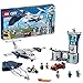 Produktbild LEGO 60210 City Polizei Fliegerstützpunkt, Flugzeug mit Fallschirmjäger Plus Jetpack, Motorrad und Auto, Police Chase Bausets für Kinder