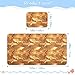 Shark Topaz Orange and Brown Cooling Baby Mattress Protector Crib 28
