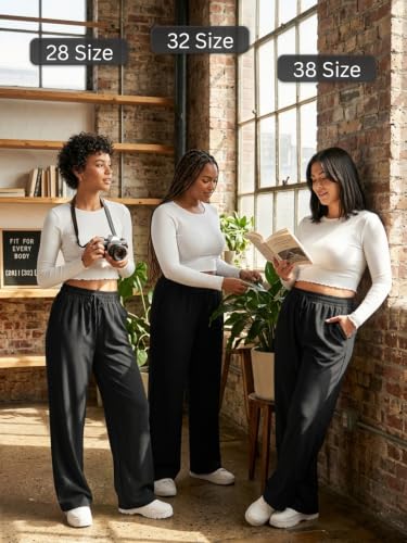 Image of Leriya Fashion High Waist Trousers for Women - Flared Korean Style Formal Pants | Elegant Workwear for Office, College & Events (Available in Plus Size