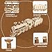 3D Wooden Puzzles for Adults, DIY Mechanical Model Kits for Adults and Kids to Build, Creative Gift for Women or Men Birthday, Christmas (Mechanical Train)