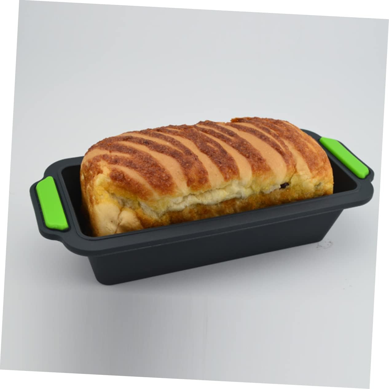 Box Bread Loaf Pan Square Griddle Silicone Bakeware Cake Molds for Baking Toast Loaf Pan Bread Loaf Pan Bread Pan Cake Molding Silicone Cake Mold Baking Mold Mini Utensils(Dark Gray)