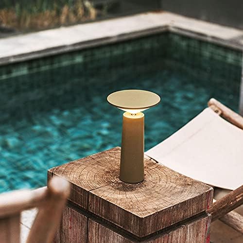 Miniatura 4 de 'Mona' - Lámpara de mesa moderna, luz LED inalámbrica partable, interruptor de control táctil de atenuación, ajustable 360, recargable por USB,