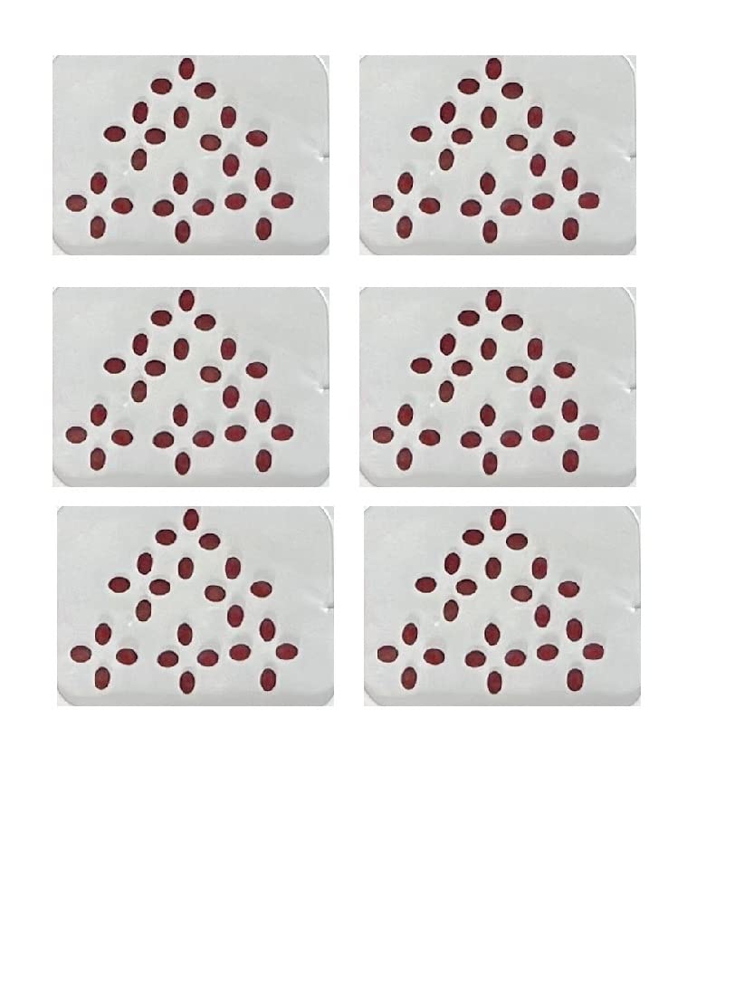 OJ Plain Small Oval Shape Maroon Color Tikali Sticker Bindi Bindiya Tikka Giftable Forehead Skin Friendly Glue Traditional For Womens & Girls Pack of 6 Size -2-image-11