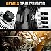 New Alternator 3.6 3.6L Fit for Dodge Avenger 2011-2014, Grand Caravan 2011-2020, Journey 3.6 2011-2019, for Chrysler 200 2011-2014, Town & Country 2011-2016 Replace# 11570 421000-0770