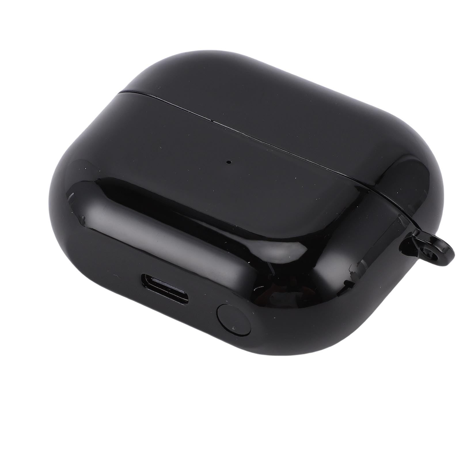 Cryfokt Custodia di Ricarica per Auricolari, Materiale di Alta qualità, Molteplici Funzioni di Protezione per gli Appassionati di Esercizio (BLACK)