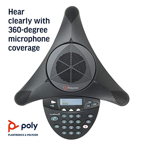 Polycom SoundStation 2 Teléfono de Conferencia Analógico No Expansible miniatura 4