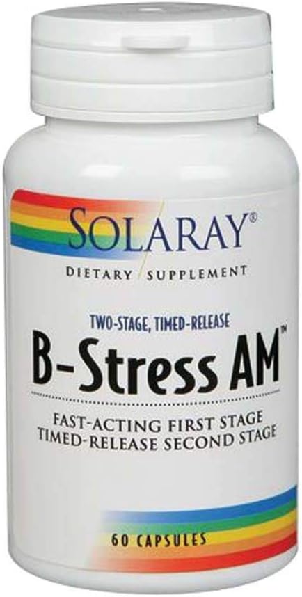 Solaray B-Stress AM - 120 Capsules