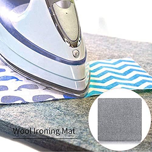 Wool Pressing Mat Quilting Ironing Pad High Temperature Ironing Board Felt Press Mat for Home Quilting Sewing