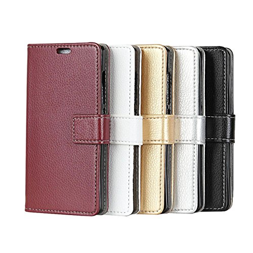 Wiko Harry Custodia, CHIHENG Litchi Tessitura PU