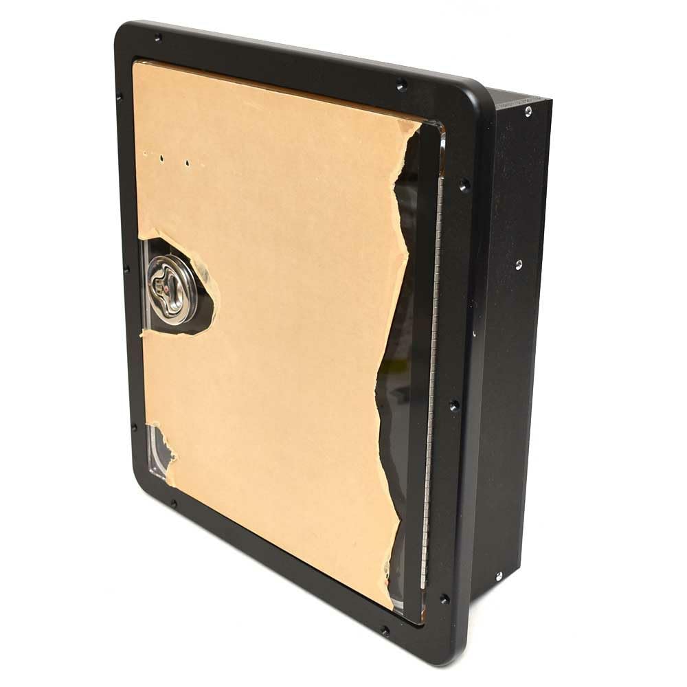 Lowe Boat Fire Extinguisher/Storage Box 2103169 | Black Starboard