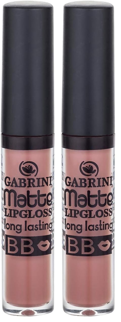 Gabrini Matte Lipgloss Mat Dudak Parlatıcısı (No: 6) (2 paketi)