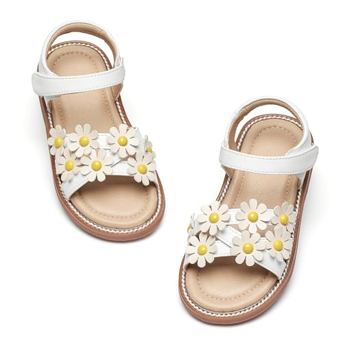 Image of GINFIVE Toddler Girls Sandals Girls Toddler Sandals Little Girls Kids Shoes