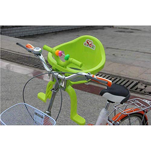Siège enfant vélo avant plastique pour bébé installé en sécurité - 5