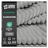 CERTIFIÉ SÛR POUR LA MAISON - certifié OEKO-TEX et conçu en matériau de qualité, ce tissu convient aux projets sensibles comme un tissu pour canapé, un tissu velours côtelé ou un élément pour arbre à chat nécessitant des matières fiables et non irritantes