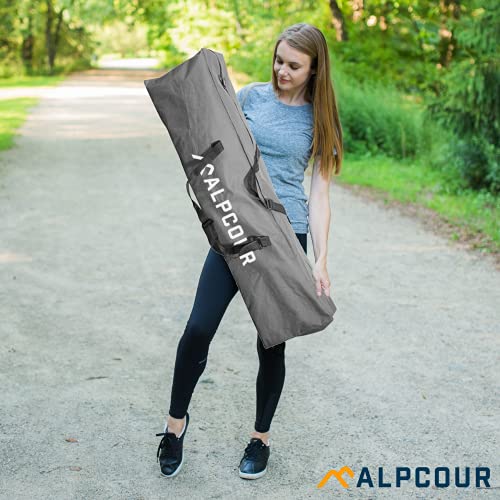 Alpcour Camping Cot Bag For Outdoor Camping, Travel And Beach – 42 Inch Heavy Duty Polyester Fabric Replacement Bag Fits Most Cots & Chairs – Multifunctional And Easy To Carry & Store #TOP4