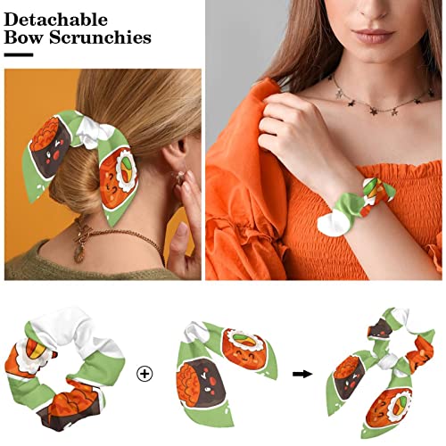 Chouchous motif banane pour queue de cheval : l'accessoire de vos coiffures d'été - 4