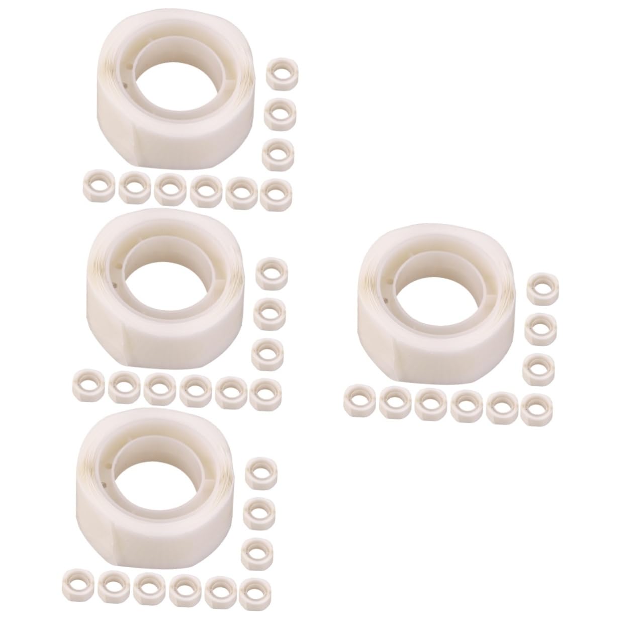 Uonlytech 40rolls Double Sided Glue Points for Balloons Removable Adhesive Dots for Party Crafts Wedding Decorations and Home Use for Easy Setup and