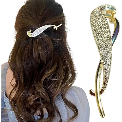 INSIME Stylish Rhinestone Hair Clips for Women Cover