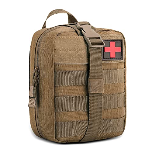 Erste Hilfe Tasche Taktisch Rucksack: Medizinische Militär Kompakt Gürteltasche, Multifunktional Outdoorsport Reiseapotheke Tasche - Survival Notfalltasche Verbandskasten für Outdoor Camping Cover