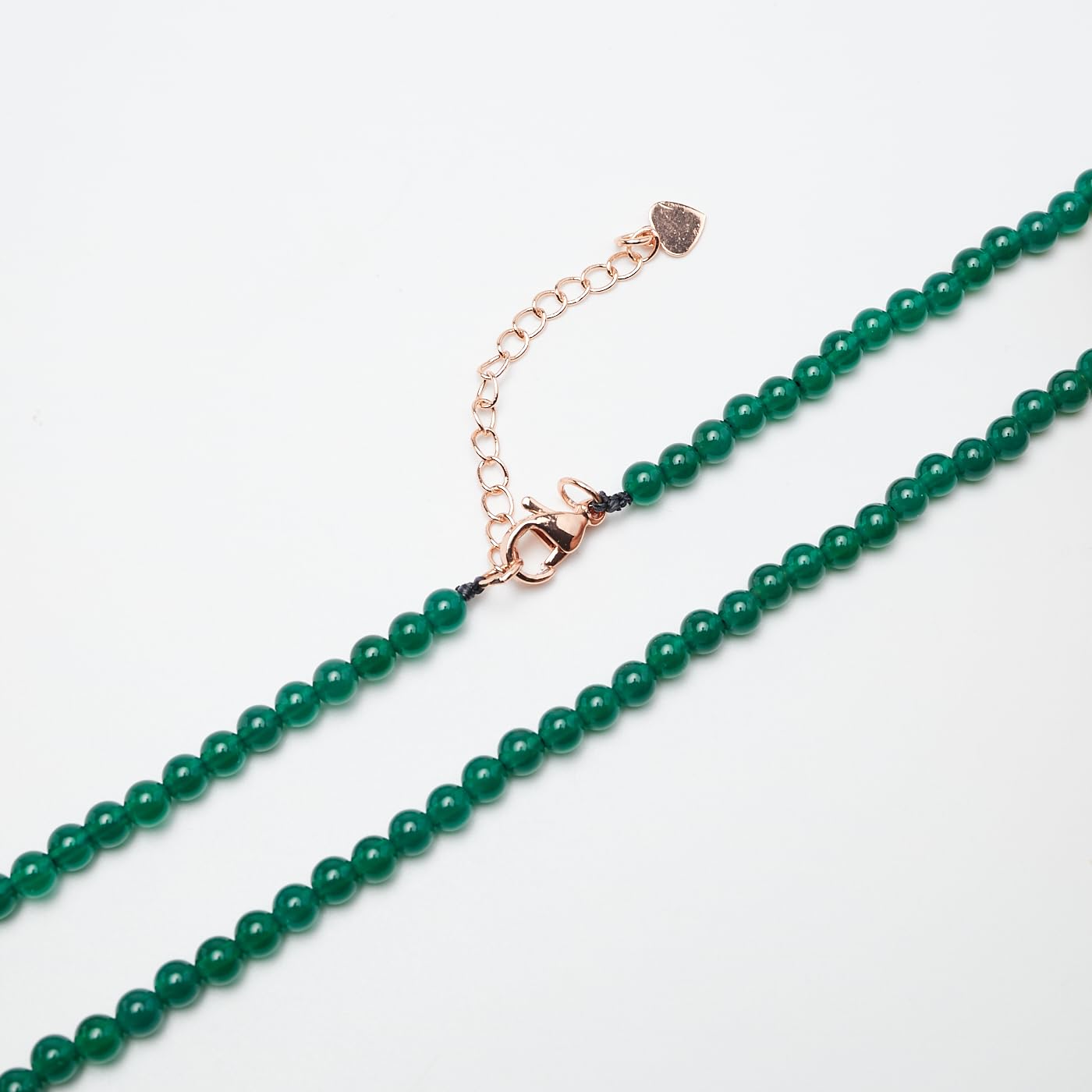 TreasureBay Collier de Perles de Pierres Précieuses Fait à la Main pour Femmes et filles - Collier D'empilage de Perles ras du Cou