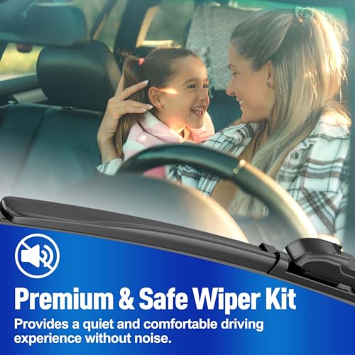 Image of Rear Wiper Blades for Chevrolet Equinox 2025-2026(Not for Equinox EV) | Streak-free OEM Back Windshield Wiper for Chevy, All-Weather Performance, Window Wipers Automotive Replacement Assembly