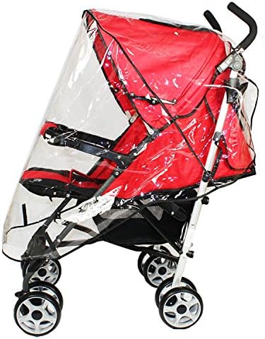 PerriRock Universal Enlarged"Raincoat" Cover Baby Stroller Weather Shield Cover