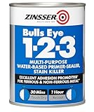 All-Purpose Primer Sealer & Stain Blocker 500ml – White – Interior & Exterior Paint Primer – Quick Dry, Ready Mixed, Adheres to All Surfaces – Covers Stains & Odours